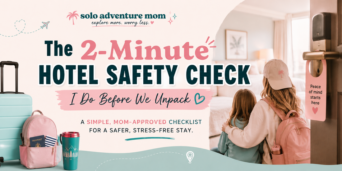 The 2-Minute Hotel Safety Check I Do Before We Unpack