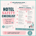 FREE: Hotel & AirBnB Safety Checklist